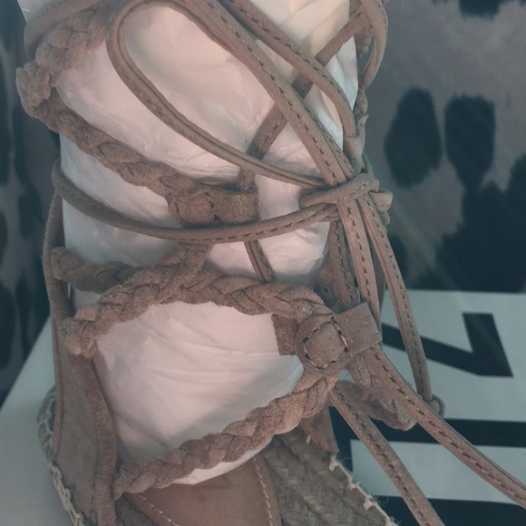 Schutz lace up gladiator espadrilles - Picture 3 of 6